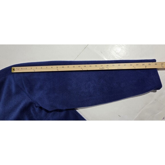 Stanley Fleece Royal Blue Full Zip Performance Jacket Mens Size XL Drawstring - Picture 12 of 14